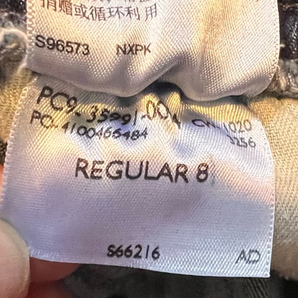 Denizen by Levi’s boys denim joggers with cargo pocket drawstring size 8 - Picture 5 of 5